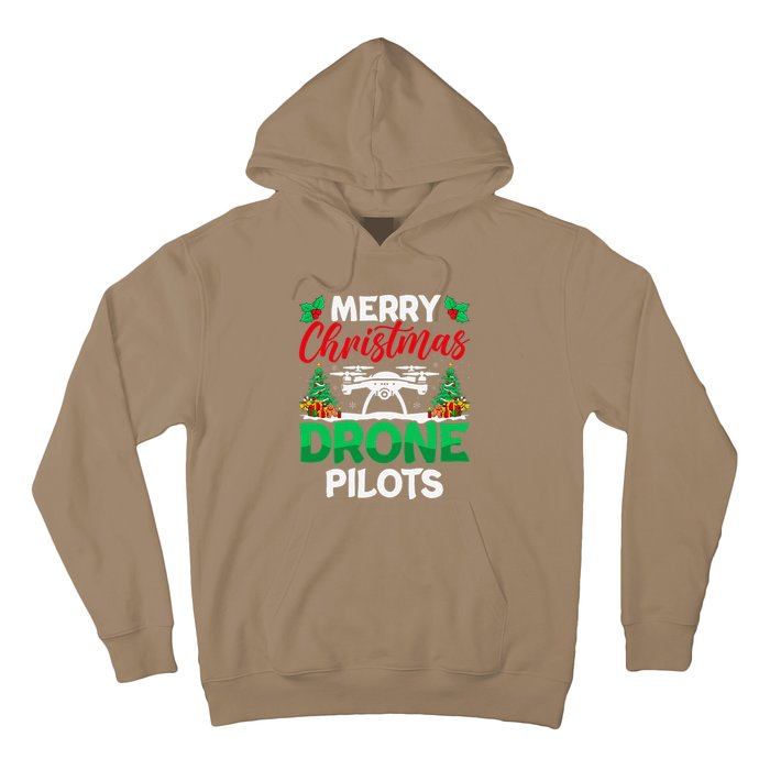 Merry Christmas Drone Pilots Fpv Drone Operator Xmas Hoodie