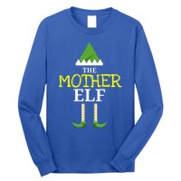 Matching Christmas Elf Family Designs: The Mother Elf Gift Long Sleeve Shirt