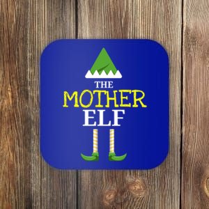 Matching Christmas Elf Family Designs: The Mother Elf Gift Coaster