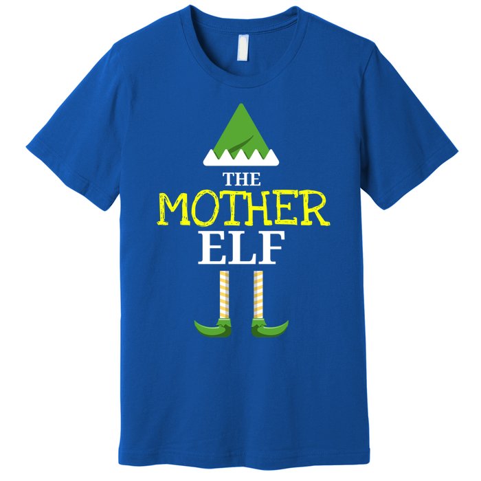 Matching Christmas Elf Family Designs: The Mother Elf Gift Premium T-Shirt