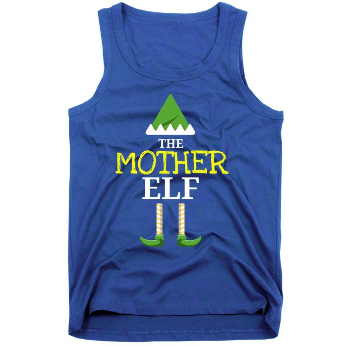 Matching Christmas Elf Family Designs: The Mother Elf Gift Tank Top