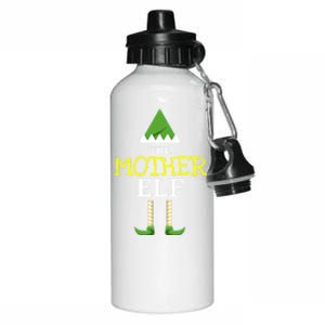 Matching Christmas Elf Family Designs: The Mother Elf Gift Aluminum Water Bottle