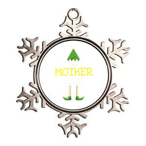 Matching Christmas Elf Family Designs: The Mother Elf Gift Metallic Star Ornament