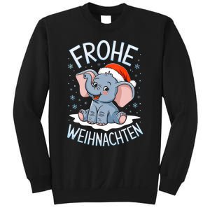 Merry Christmas Elephant Frohe Weihnachten Tank Top Sweatshirt