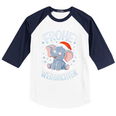 Merry Christmas Elephant Frohe Weihnachten Tank Top Baseball Sleeve Shirt