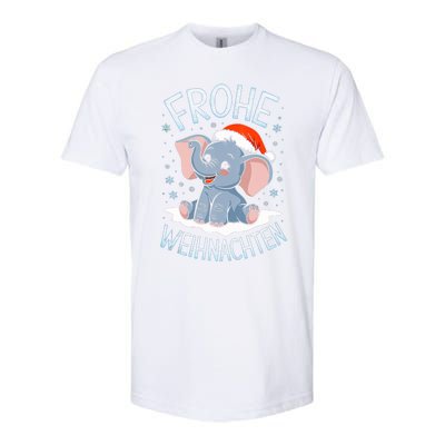 Merry Christmas Elephant Frohe Weihnachten Tank Top Softstyle CVC T-Shirt