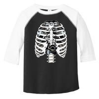 Mechanic Car Engineer Skeleton Mechanics Toddler Fine Jersey T-Shirt