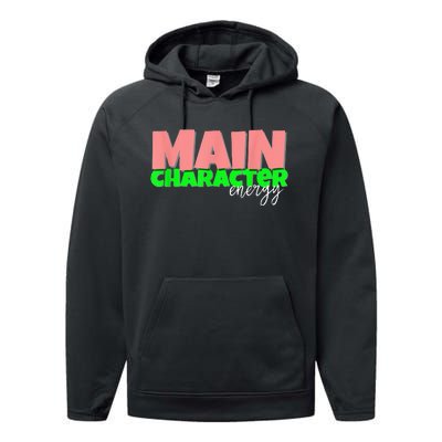 Main Character Energy SMH Specialties Performance Fleece Hoodie