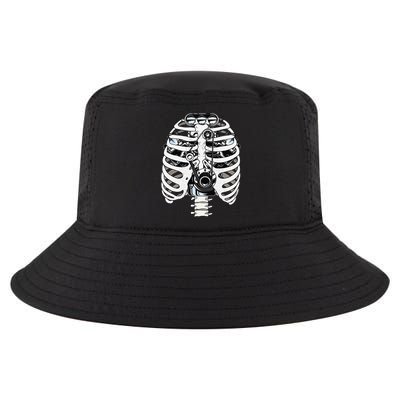 Mechanic Car Engineer Skeleton Mechanics Cool Comfort Performance Bucket Hat