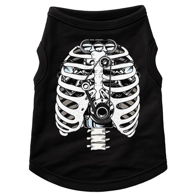 Mechanic Car Engineer Skeleton Mechanics Doggie Tank