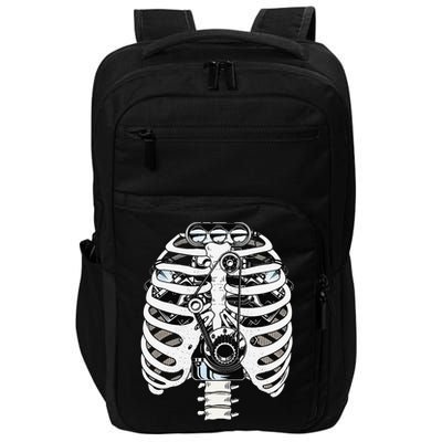 Mechanic Car Engineer Skeleton Mechanics Impact Tech Backpack