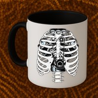 Mechanic Car Engineer Skeleton Mechanics Mug