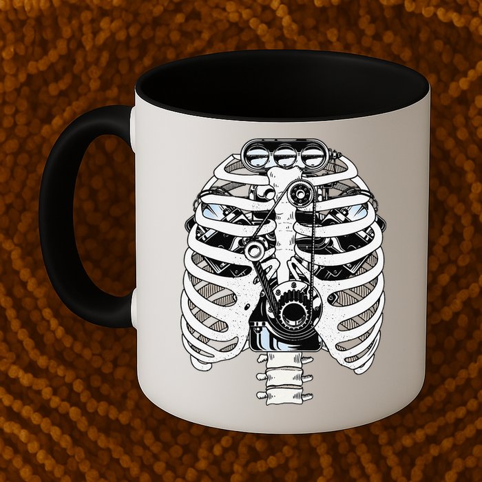 Mechanic Car Engineer Skeleton Mechanics Mug