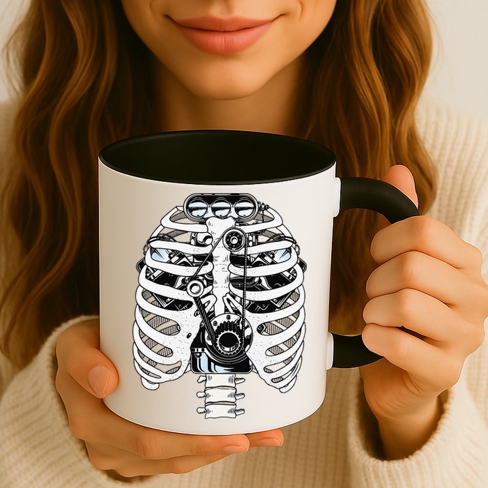 Mechanic Car Engineer Skeleton Mechanics Mug