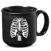 Mechanic Car Engineer Skeleton Mechanics 15oz Campfire Ceramic Mug