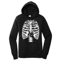 Mechanic Car Engineer Skeleton Mechanics Women's Pullover Hoodie