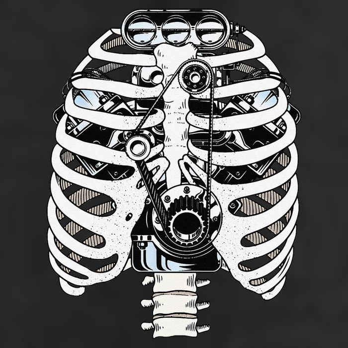Mechanic Car Engineer Skeleton Mechanics Hat