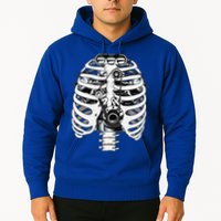 Mechanic Car Engineer Skeleton Mechanics Hoodie