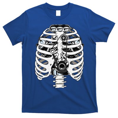 Mechanic Car Engineer Skeleton Mechanics T-Shirt