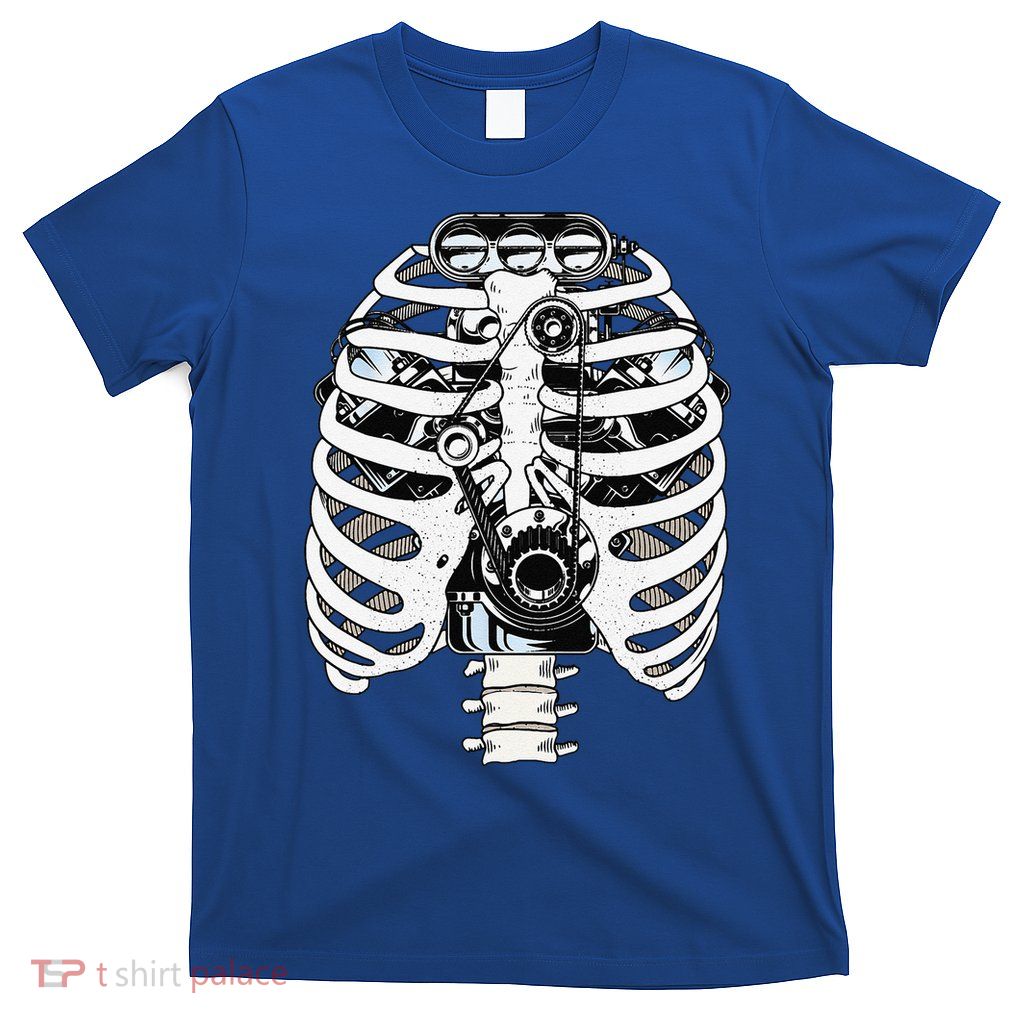 Mechanic Car Engineer Skeleton Mechanics T-Shirt