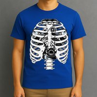 Mechanic Car Engineer Skeleton Mechanics T-Shirt
