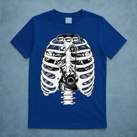 Mechanic Car Engineer Skeleton Mechanics T-Shirt