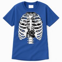 Mechanic Car Engineer Skeleton Mechanics Tall T-Shirt