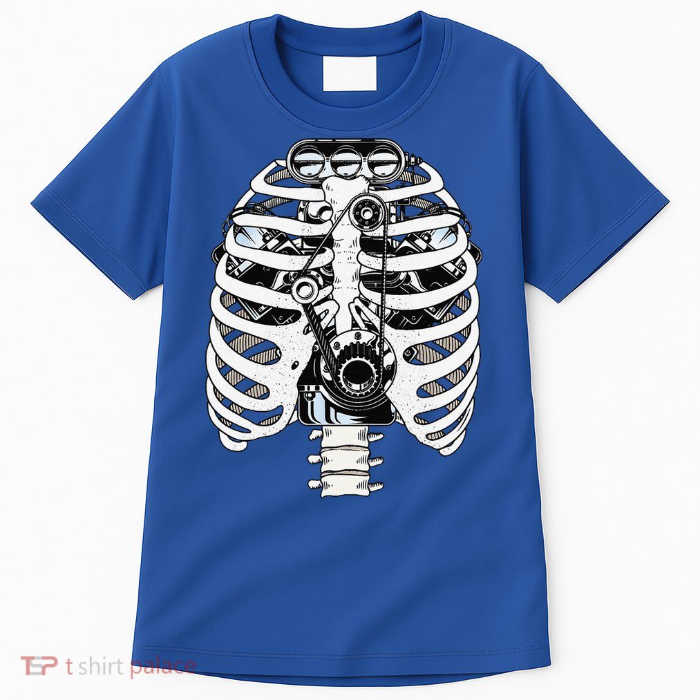 Mechanic Car Engineer Skeleton Mechanics Tall T-Shirt