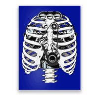 Mechanic Car Engineer Skeleton Mechanics Poster