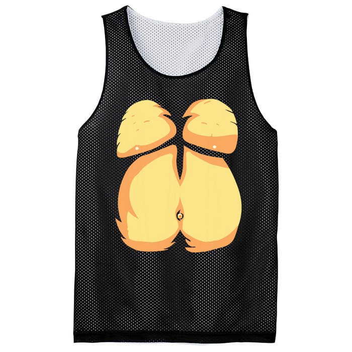 Monkey Costume Easy Lazy Halloween Mesh Reversible Basketball Jersey Tank