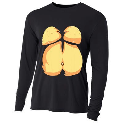 Monkey Costume Easy Lazy Halloween Cooling Performance Long Sleeve Crew