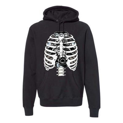 Mechanic Car Engineer Skeleton Mechanics Premium Hoodie