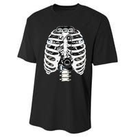 Mechanic Car Engineer Skeleton Mechanics Performance Sprint T-Shirt