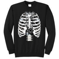 Mechanic Car Engineer Skeleton Mechanics Tall Sweatshirt