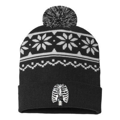 Mechanic Car Engineer Skeleton Mechanics USA-Made Snowflake Beanie