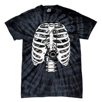 Mechanic Car Engineer Skeleton Mechanics Tie-Dye T-Shirt