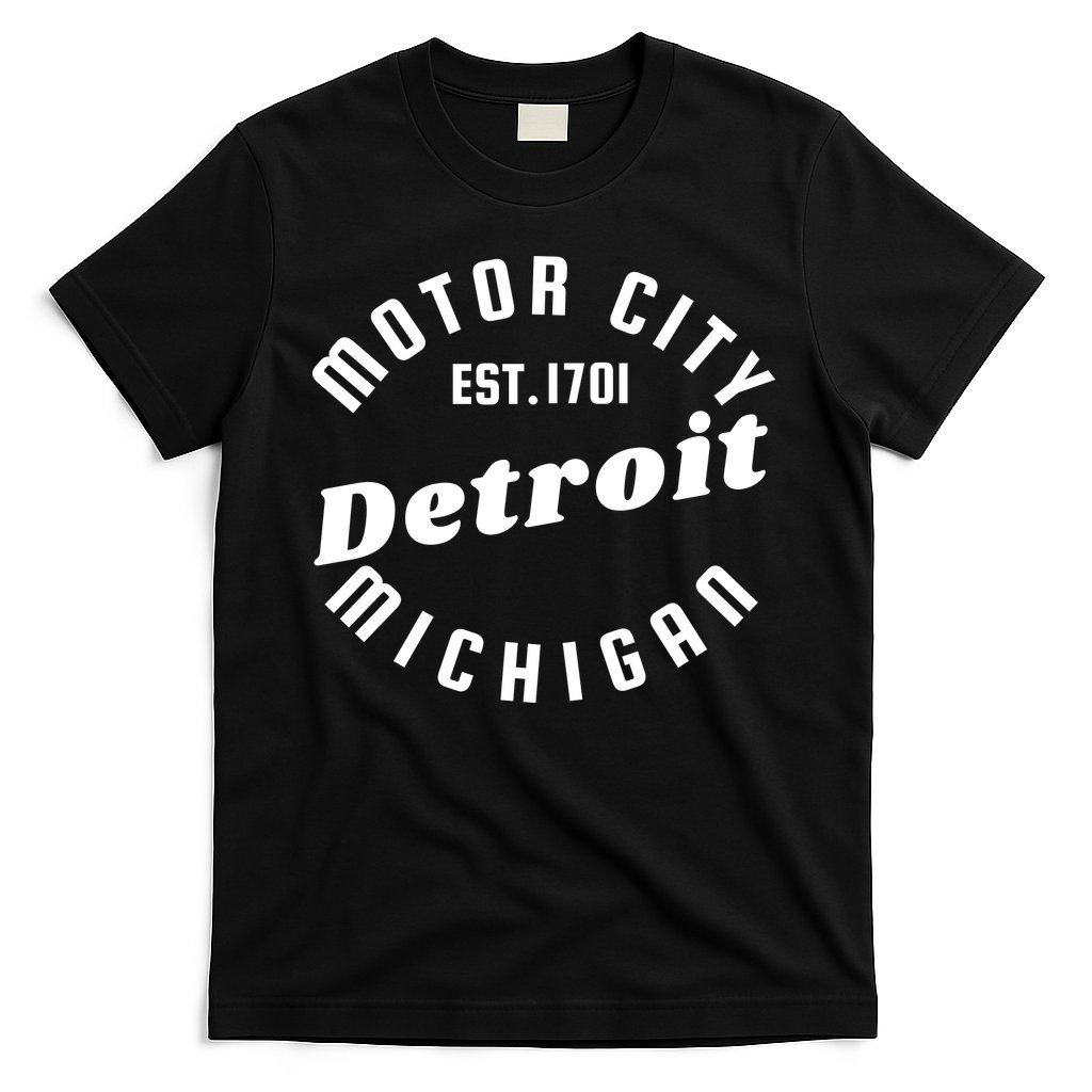 Motor City Est 1701 Detroit Michigan T-Shirt