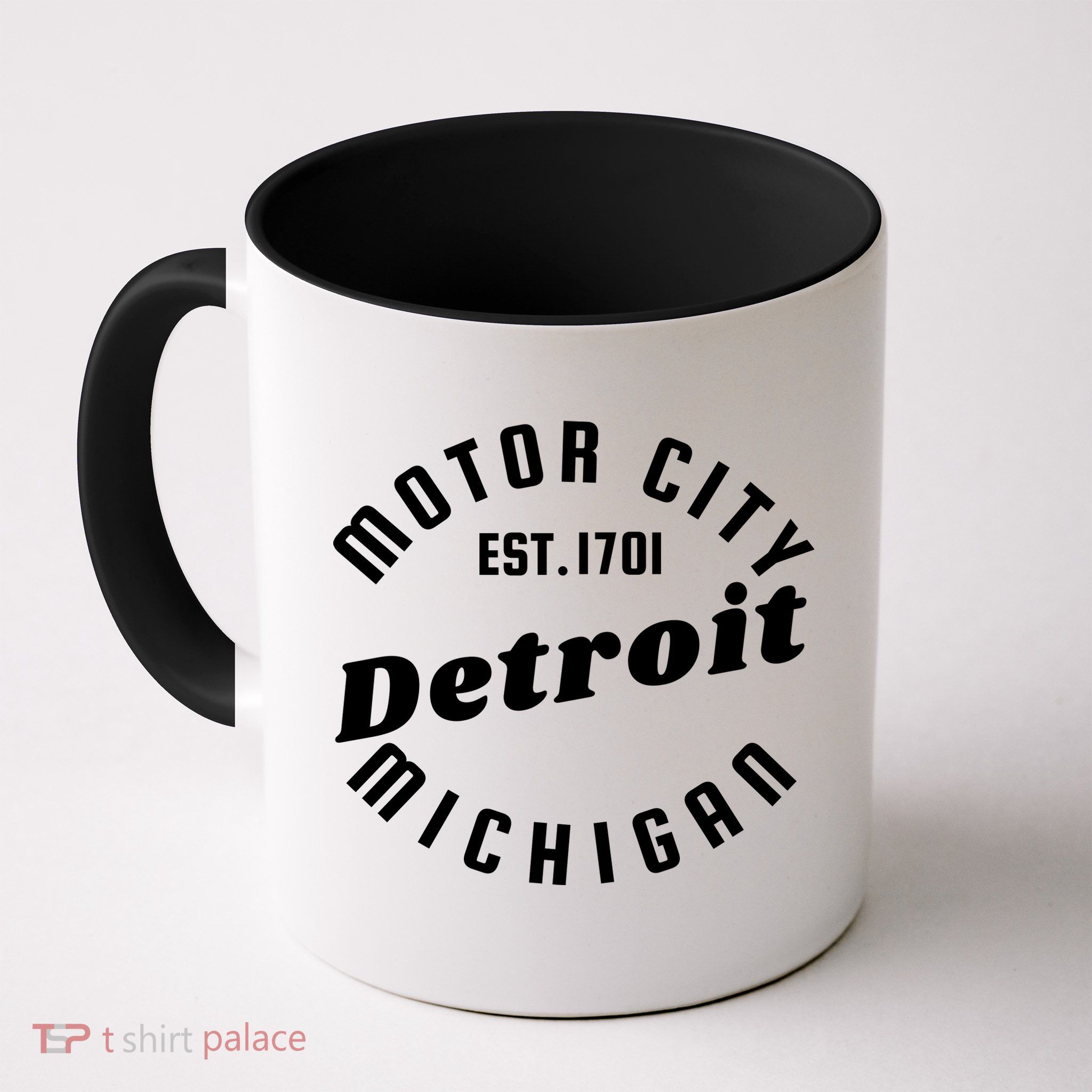 Motor City Est 1701 Detroit Michigan Mug