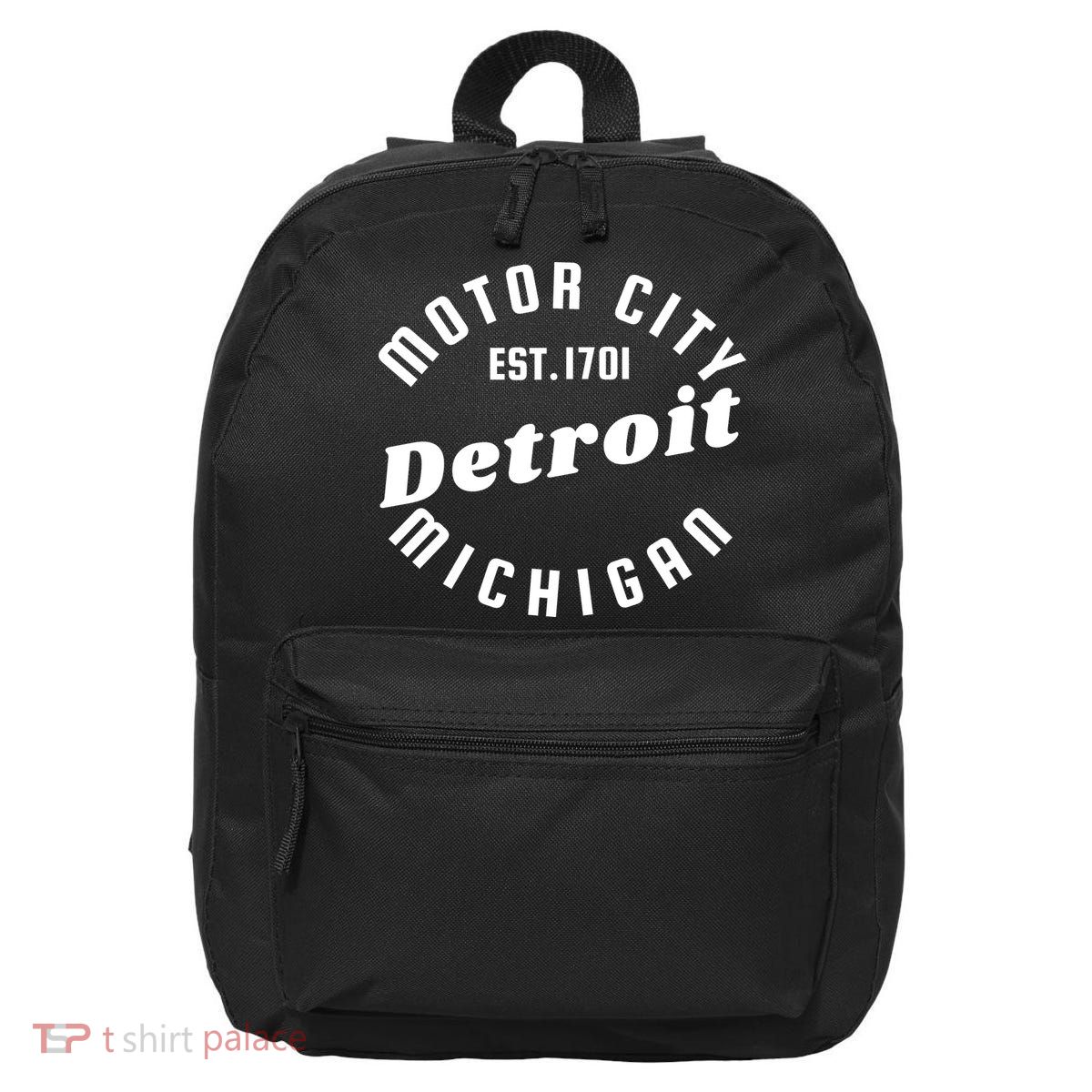 Motor City Est 1701 Detroit Michigan 16 in Basic Backpack