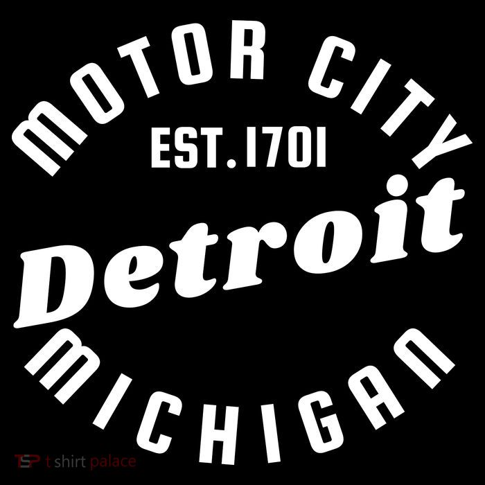 Motor City Est 1701 Detroit Michigan Kids T-Shirt