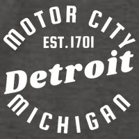 Motor City Est 1701 Detroit Michigan Vector Backpack