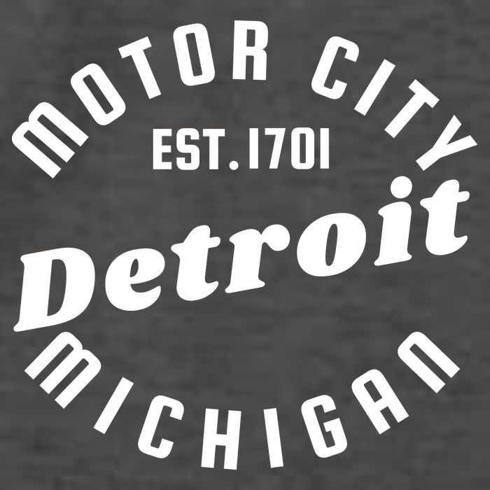 Motor City Est 1701 Detroit Michigan Vector Backpack