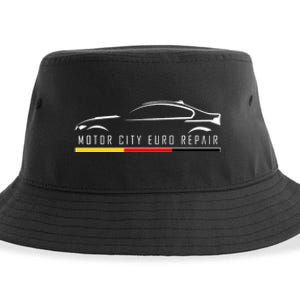 Motor City Euro Repair Sustainable Bucket Hat