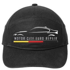 Motor City Euro Repair 7-Panel Snapback Hat