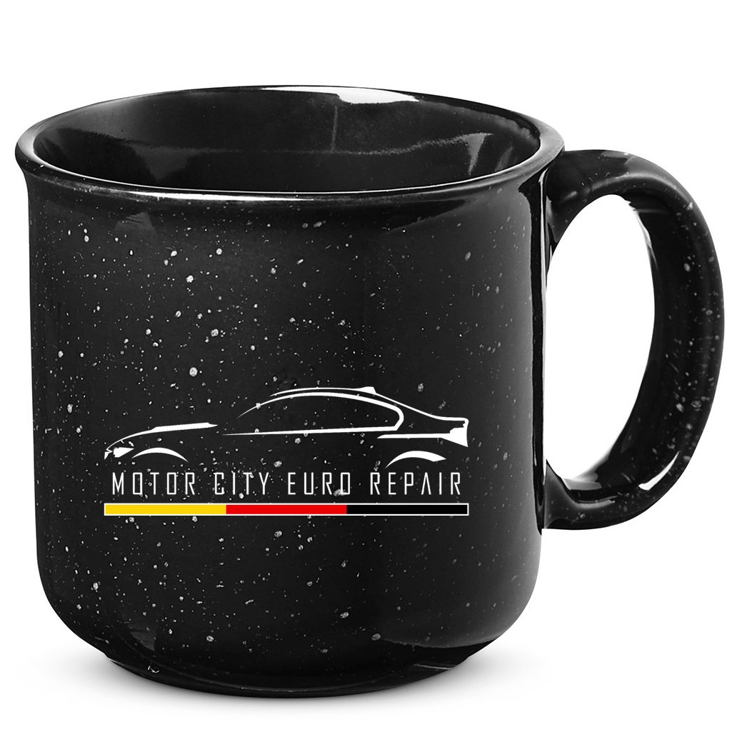 Motor City Euro Repair 15oz Campfire Ceramic Mug