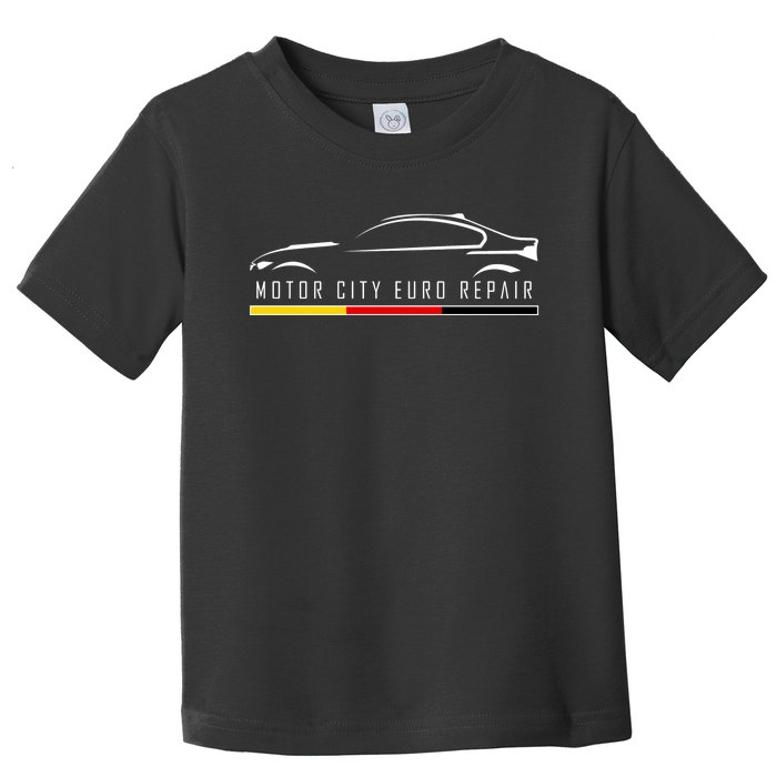 Motor City Euro Repair Toddler T-Shirt