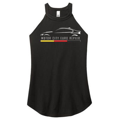 Motor City Euro Repair Women’s Perfect Tri Rocker Tank