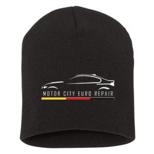 Motor City Euro Repair Short Acrylic Beanie