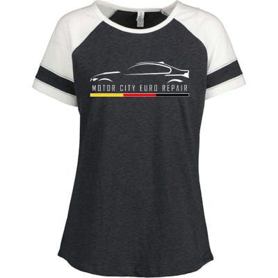 Motor City Euro Repair Enza Ladies Jersey Colorblock Tee