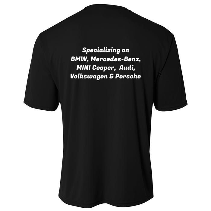 Motor City Euro Front And Back Cooling Performance Crew T-Shirt